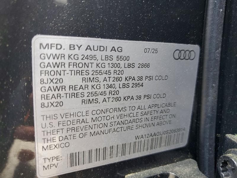 2025 AUDI Q5 PREMIUM PLUS 12
