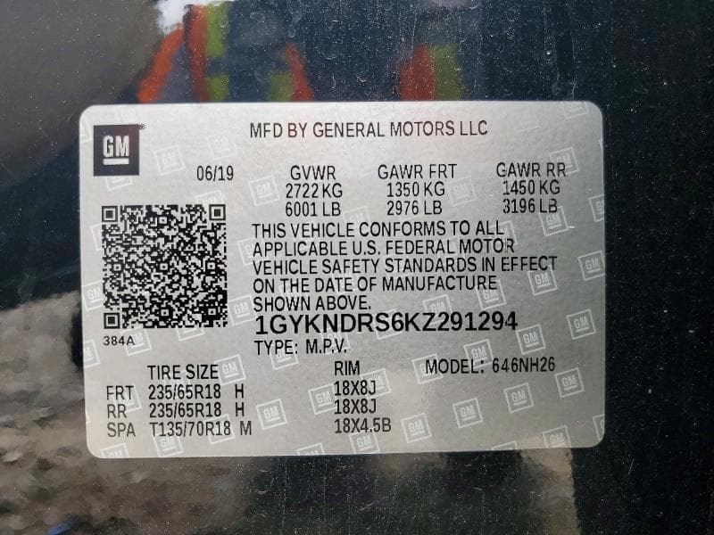 2019 CADILLAC XT5 LUXURY 13