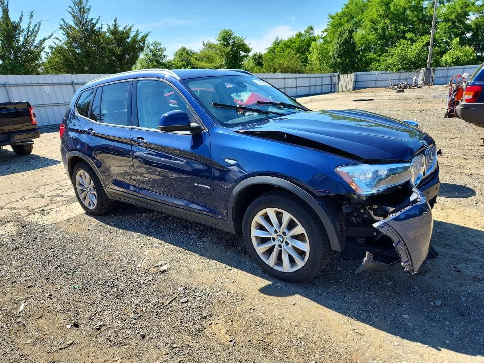 2017 BMW X3 XDRIVE28I XDRIVE28I 4