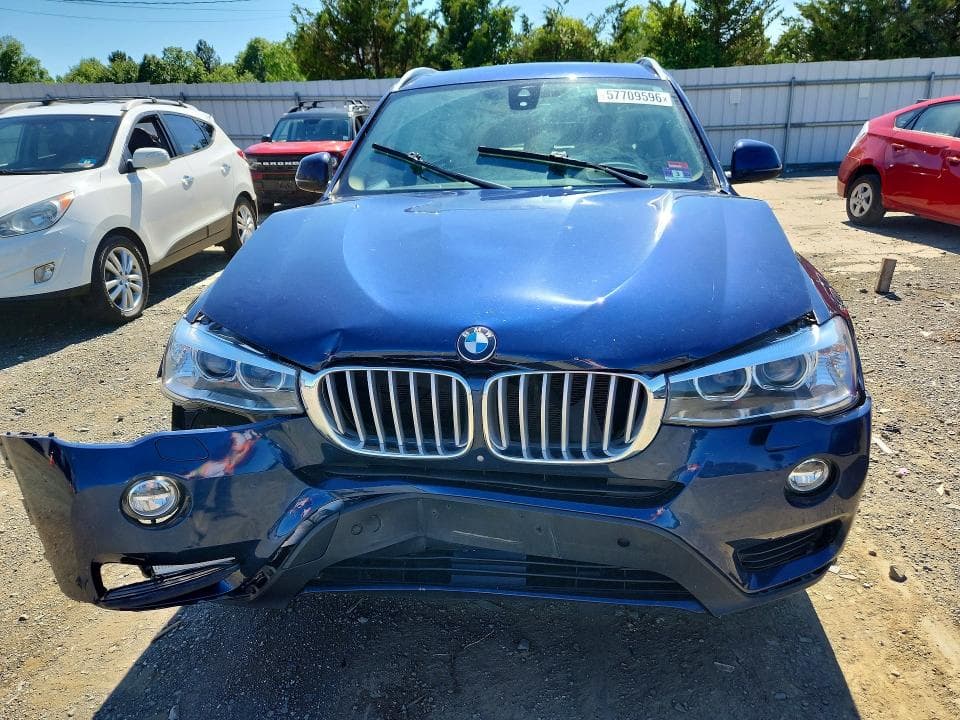 2017 BMW X3 XDRIVE28I XDRIVE28I 5