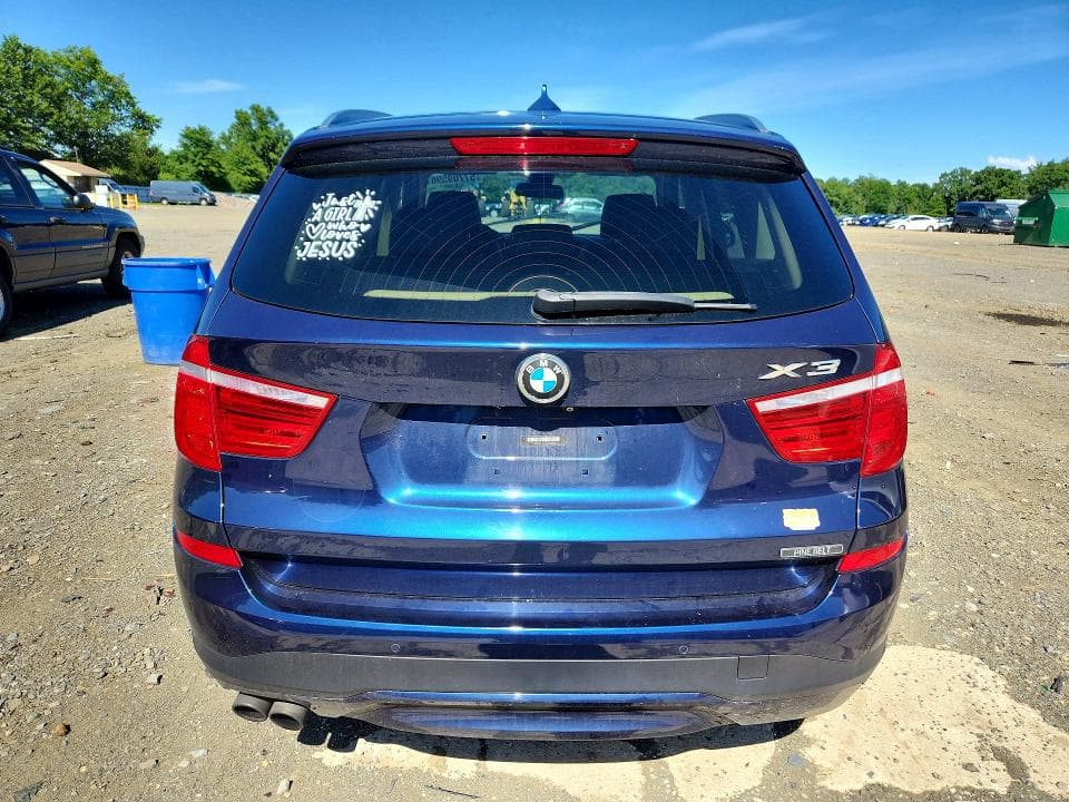 2017 BMW X3 XDRIVE28I XDRIVE28I 6