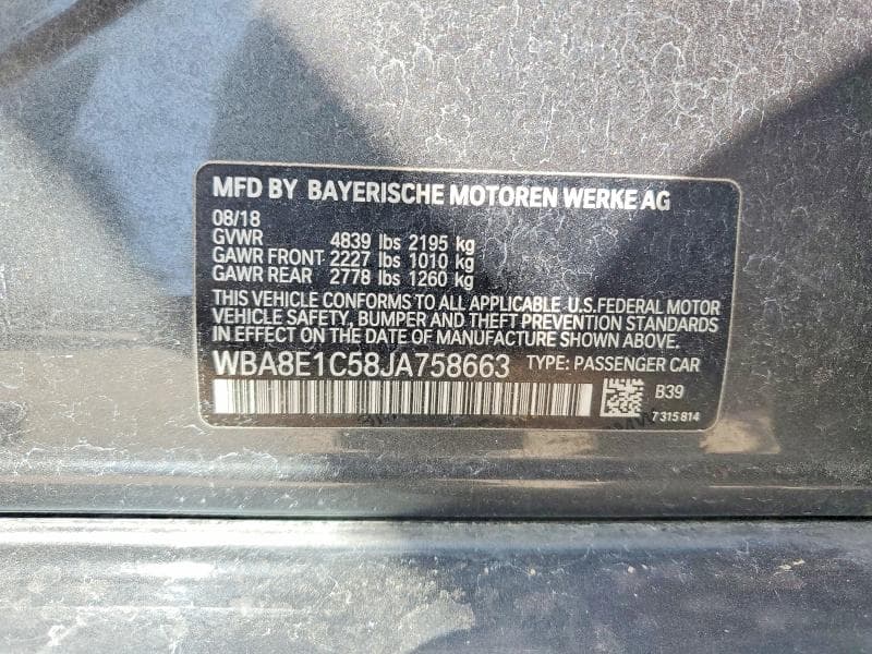 2018 BMW 330E 12