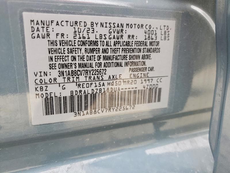 2024 NISSAN SENTRA SV 12