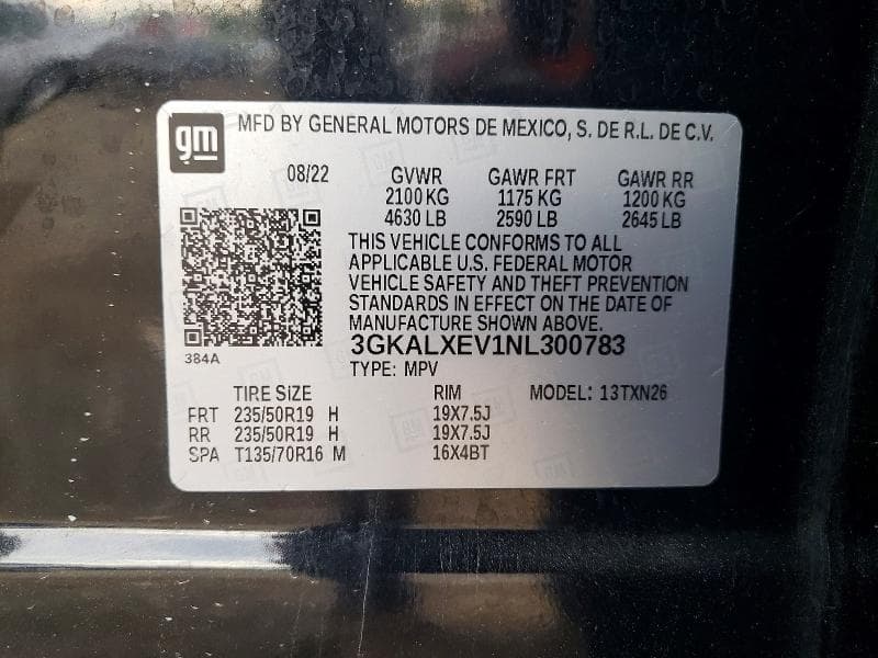2022 GMC TERRAIN DENALI 14