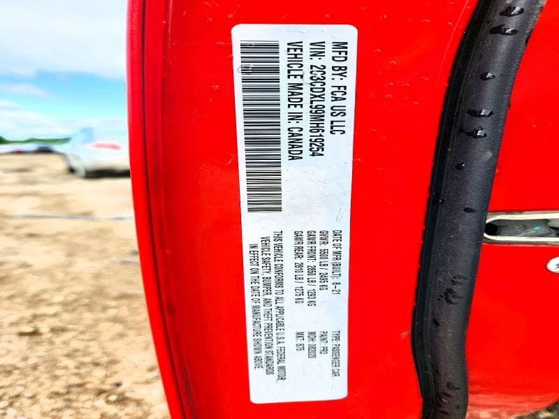 2021 DODGE CHARGER SRT HELLCAT SRT HELLCAT 12