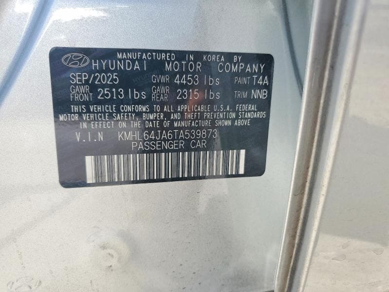 2026 HYUNDAI SONATA SEL 12