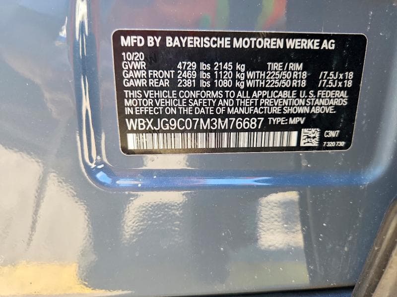 2021 BMW X1 XDRIVE28I XDRIVE28I 13