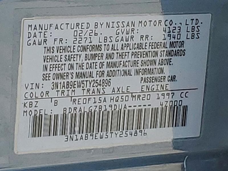 2026 NISSAN SENTRA SL 12
