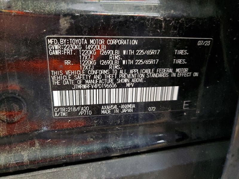 2023 TOYOTA RAV4 HYBRID XLE XLE 12