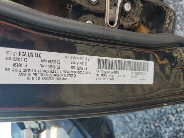 2018 DODGE CHARGER SXT PLUS 12