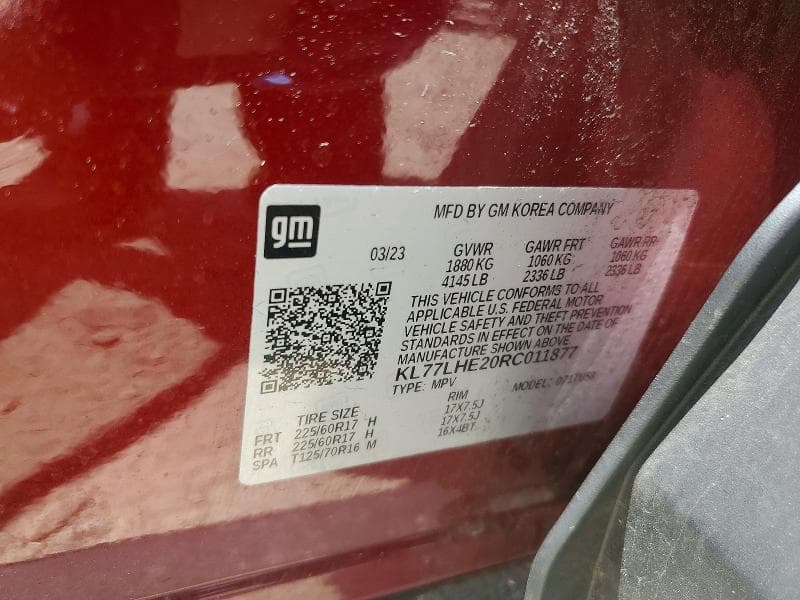 2024 CHEVROLET TRAX 1LT 1LT 14