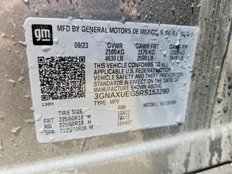 2024 CHEVROLET EQUINOX LT 13