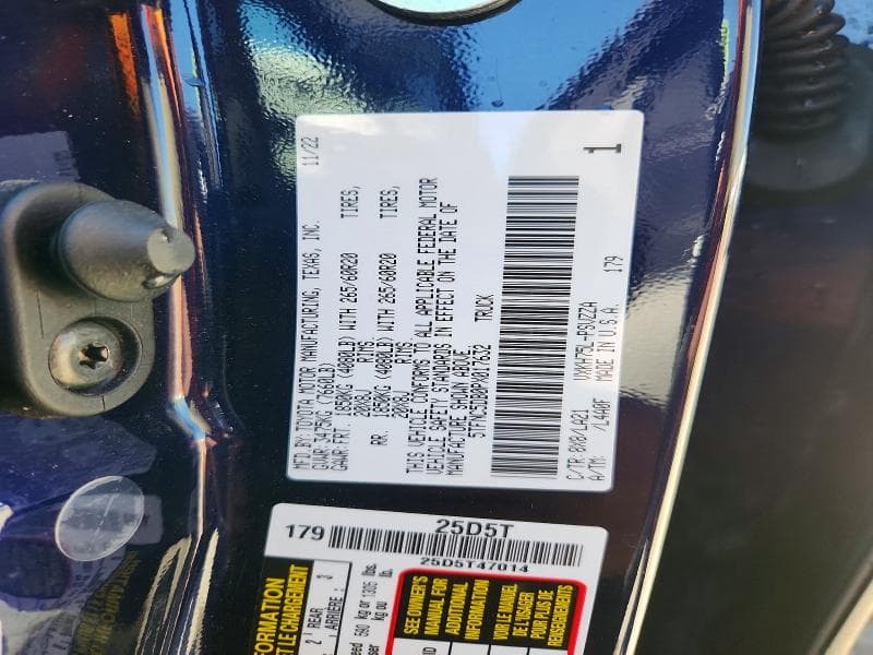 2023 TOYOTA TUNDRA PLATINUM HV PLATINUM HV 13