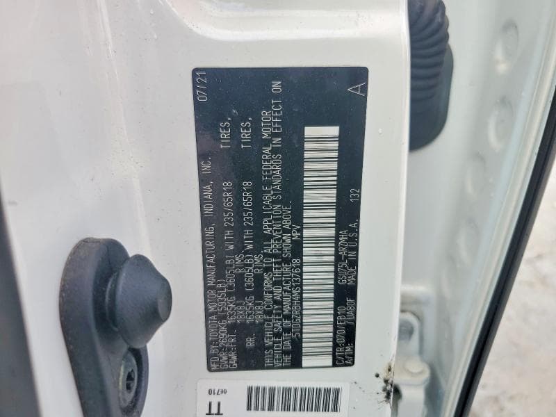 2021 TOYOTA HIGHLANDER XLE XLE 14