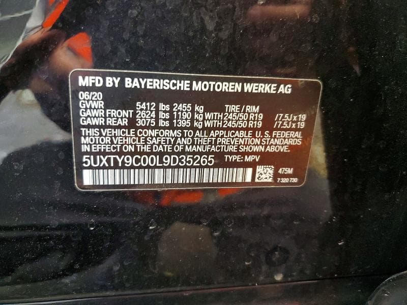 2020 BMW X3 XDRIVEM40I XDRIVEM40I 14