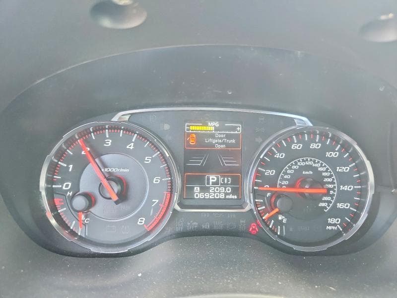 2019 SUBARU WRX PREMIUM 9