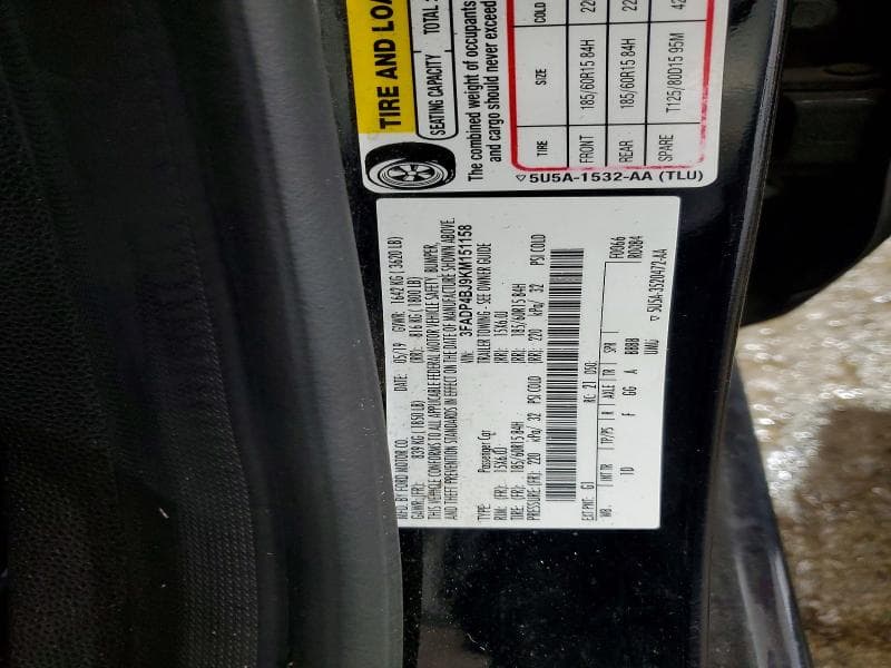 2019 FORD FIESTA SE 13