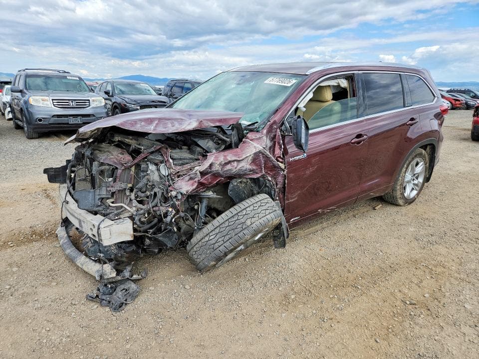 2019 TOYOTA HIGHLANDER HYBRID LIMITED - 1