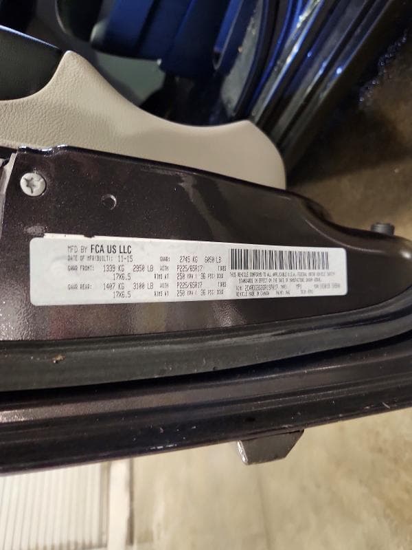 2016 DODGE GRAND CARAVAN SE SE 13