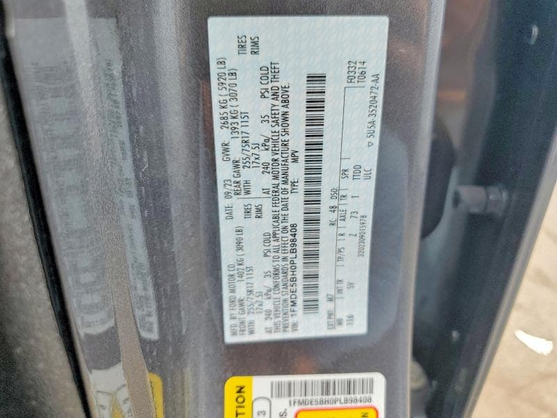 2023 FORD BRONCO BASE BASE 13