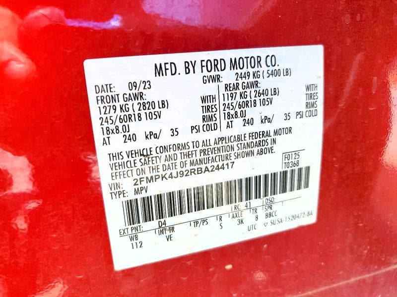 2024 FORD EDGE SEL SEL 13
