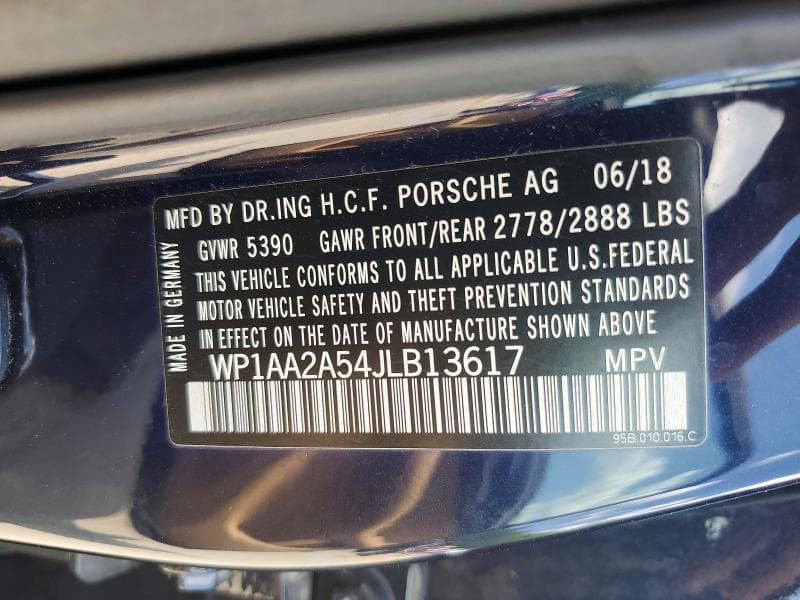 2018 PORSCHE MACAN 13