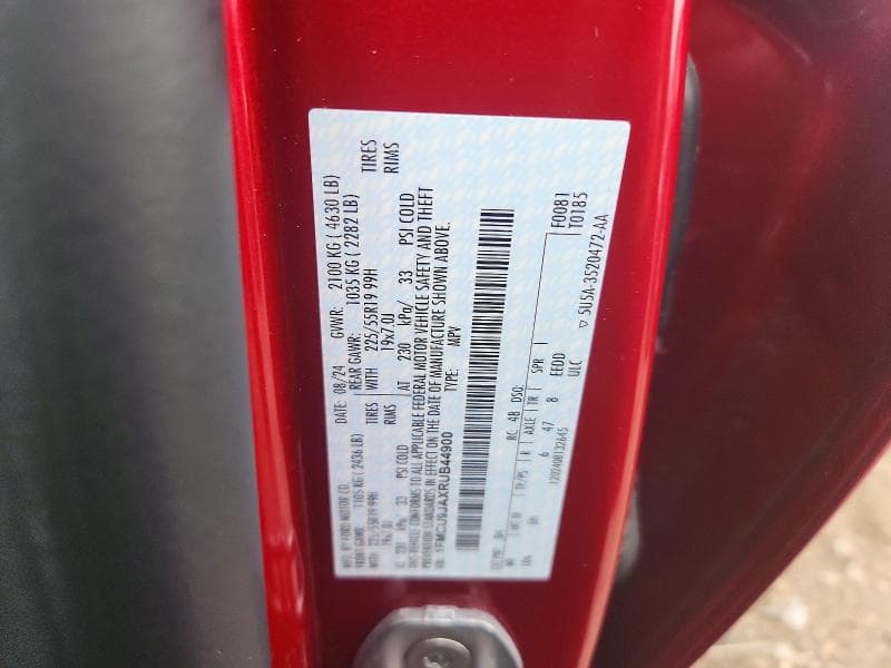 2024 FORD ESCAPE PLATINUM 12