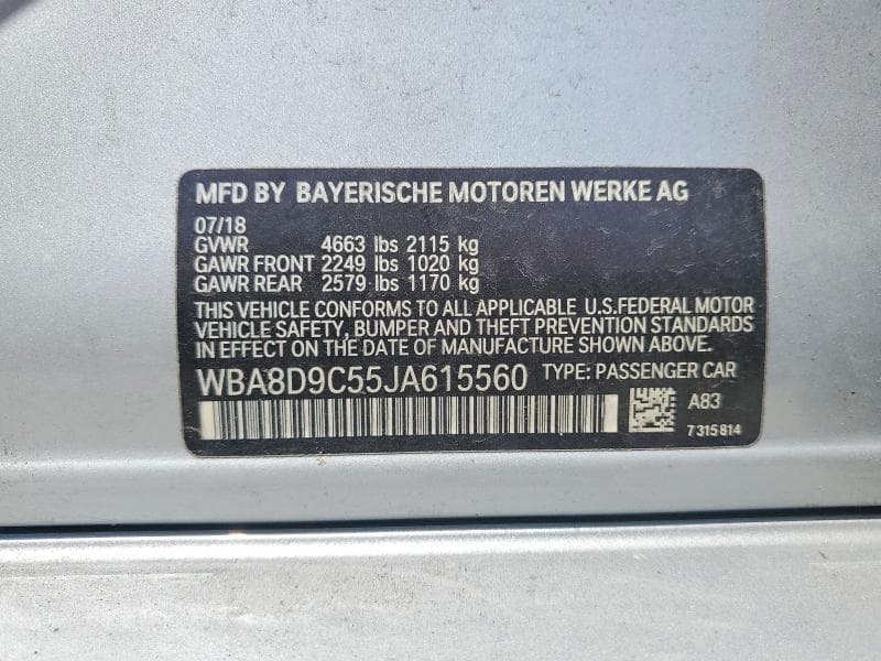 2018 BMW 330 XI 12