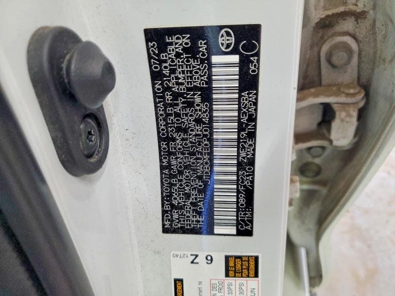 2023 TOYOTA COROLLA HYBRID SE 12