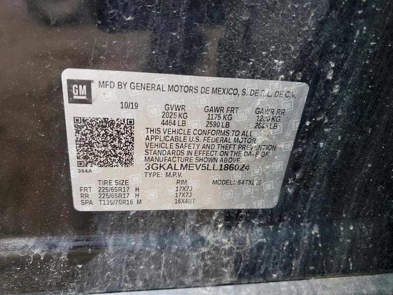 2020 GMC TERRAIN SLE 13