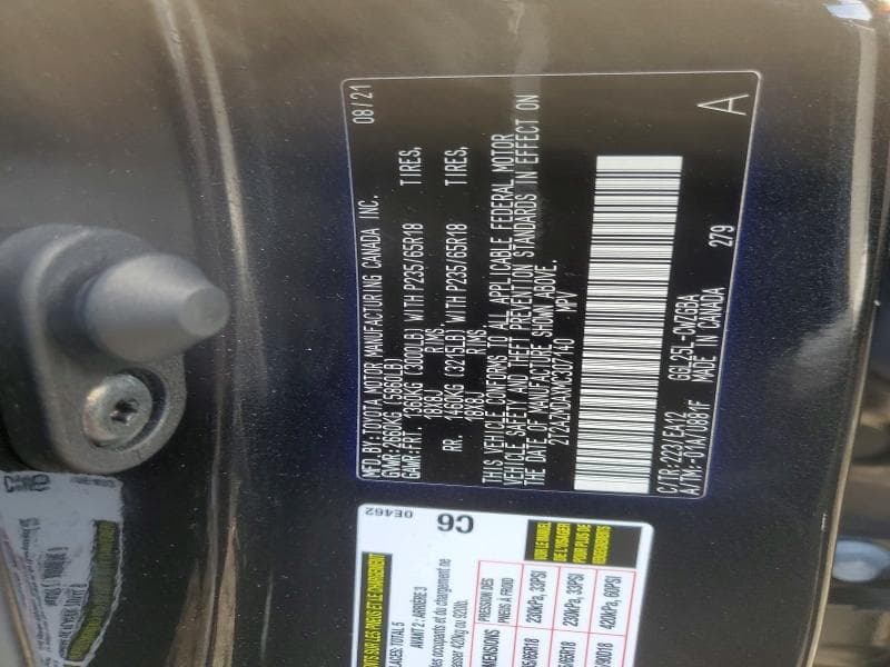 2021 LEXUS RX 350 BASE 13