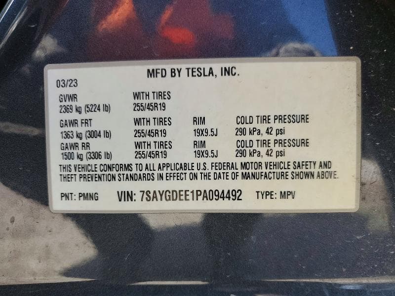 2023 TESLA MODEL Y 13