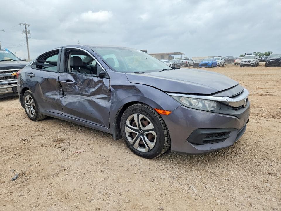 2017 HONDA CIVIC LX 4