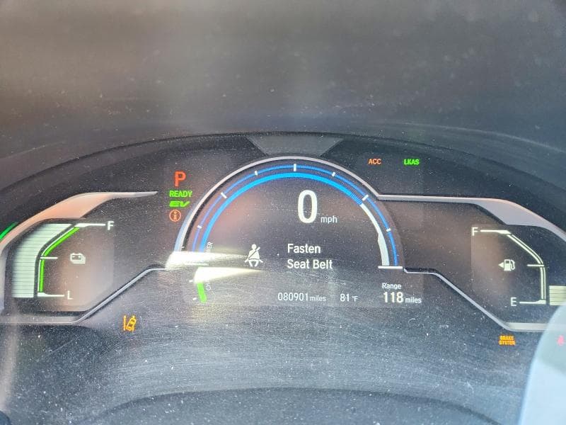 2018 HONDA CLARITY 9