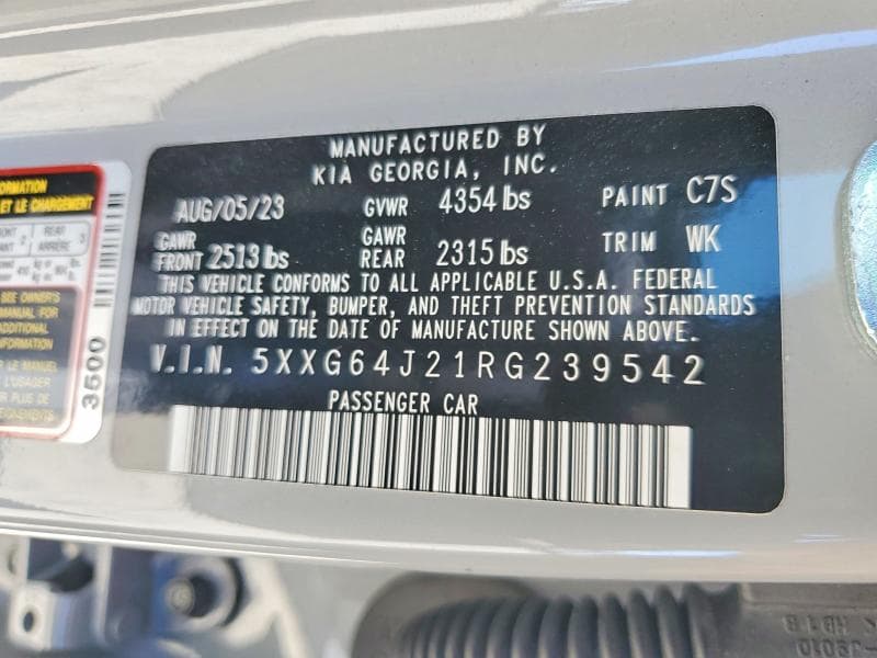 2024 KIA K5 GT LINE 13