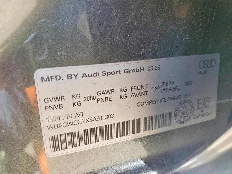 2025 AUDI RS3 12