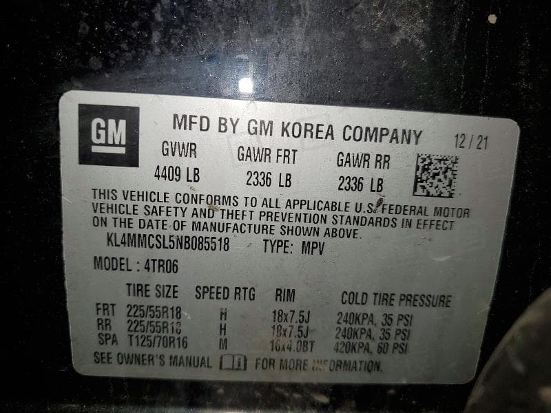 2022 BUICK ENCORE GX PREFERRED 13
