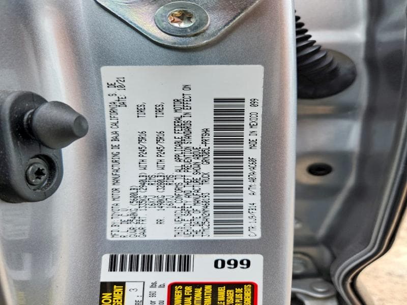 2022 TOYOTA TACOMA SR V6 SR V6 12
