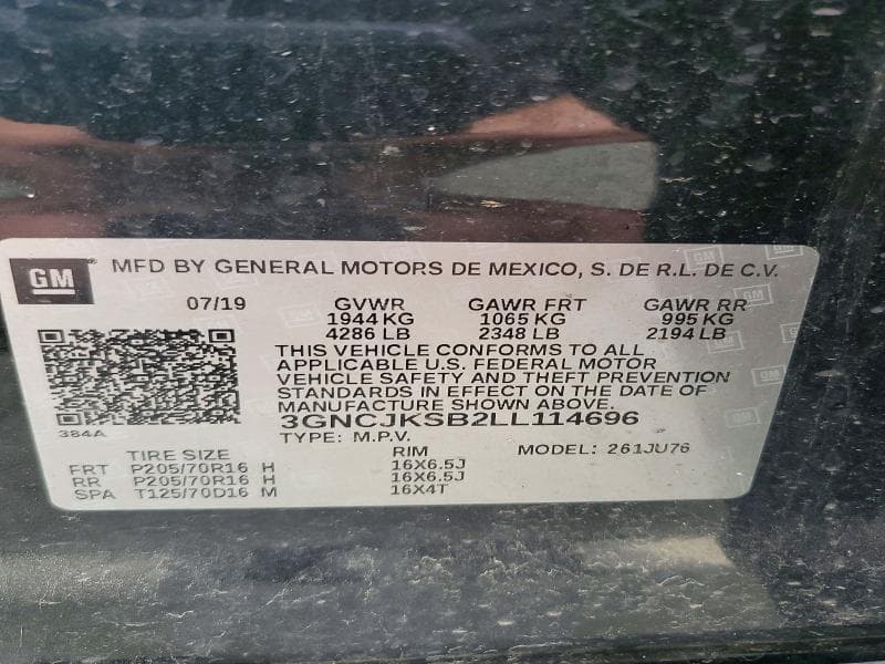 2020 CHEVROLET TRAX LS 14