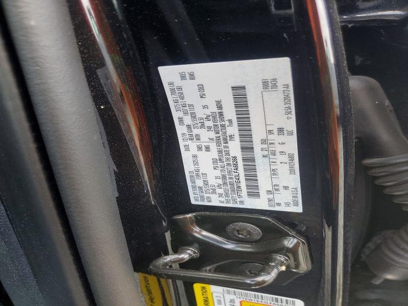 2020 FORD F150 SUPERCREW 12