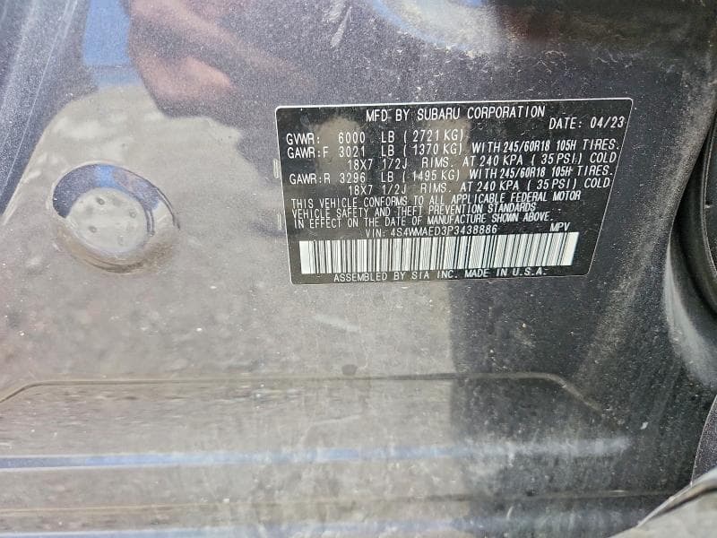 2023 SUBARU ASCENT PREMIUM 13
