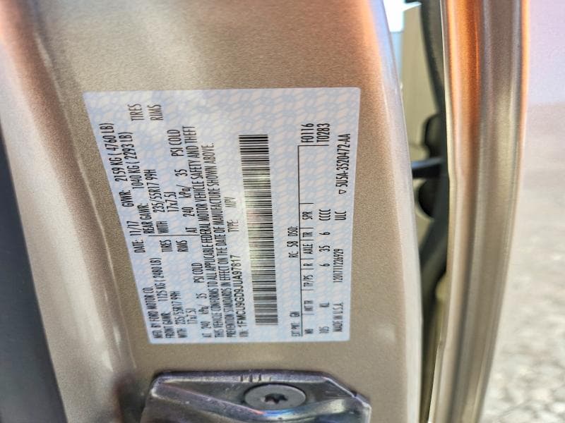 2018 FORD ESCAPE SE 12