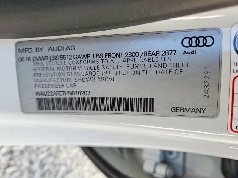 2017 AUDI A7 PRESTIGE 13
