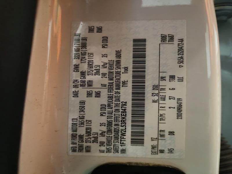 2024 FORD F150 STX 13
