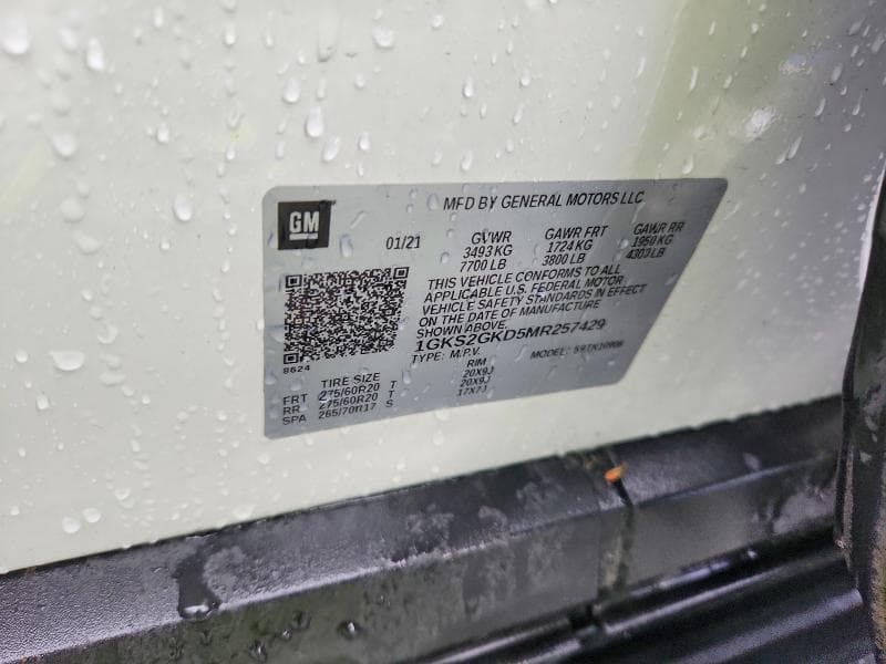 2021 GMC YUKON XL K1500 SLT 14