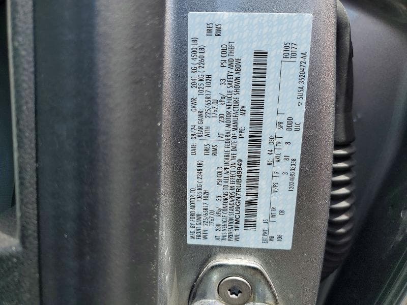 2024 FORD ESCAPE ACTIVE 13