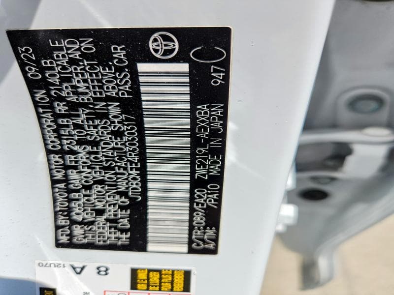 2024 TOYOTA COROLLA HYBRID XLE 13