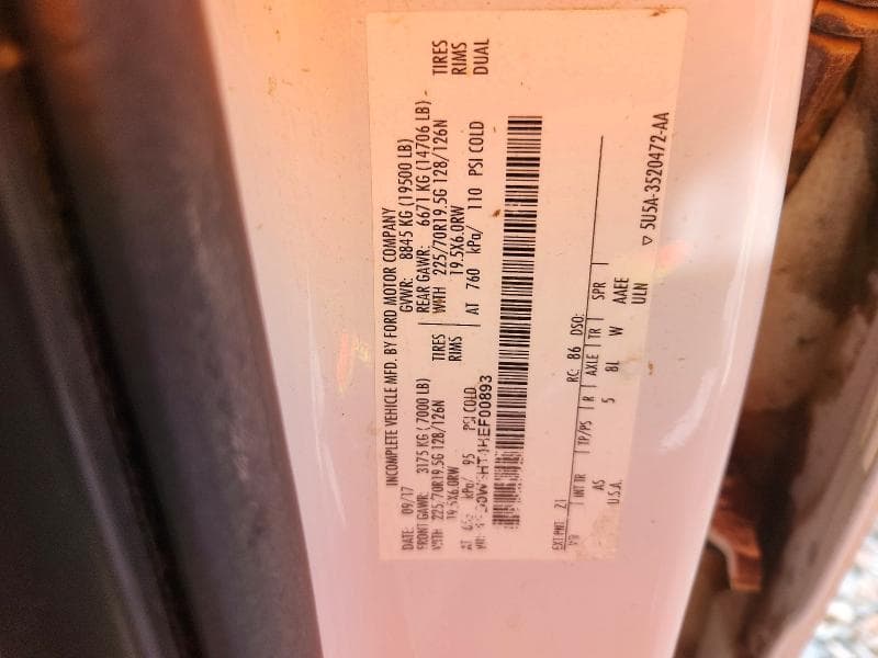 2017 FORD F550 SUPER DUTY 12