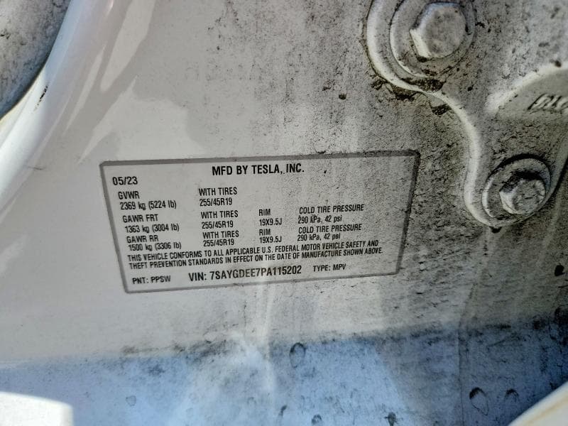 2023 TESLA MODEL Y 12