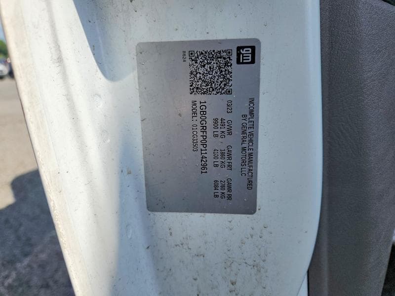 2023 CHEVROLET EXPRESS G3500 BOX TRUCK 13
